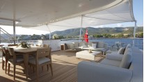 The Feadship Superyacht Helix Bridge Deck Aft